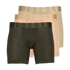 Bokserki męskie Air Jordan Flight Men's Modal Boxer Briefs 3-Pack Hemp - JM0621-X0L pánské Bokserki męskie Air Jordan Flight Men's Modal Boxer Briefs 3-Pack Hemp - JM0621-X0L pánské