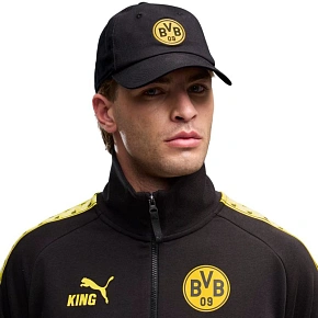 Czapka z daszkiem Puma BVB Ess czarna 27534 01