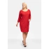 Sukienka damska U869 czerwona - Karko