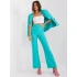 Damskie turkusowe spodnie DHJ SP 18737.68 - FPrice