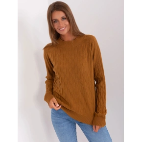 Dámský svetr AT SW 2326.37X Světle hnědá - FPrice