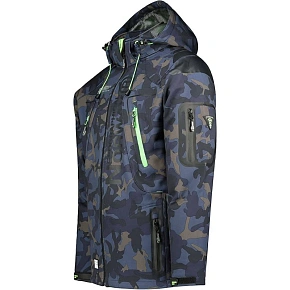 Kurtka męska granatowa Softshell Geographical Norway Techno (WU4549H-GN-NAVY-GREEN) pánské Kurtka męska granatowa Softshell Geographical Norway Techno (WU4549H-GN-NAVY-GREEN) pánské