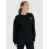 Longsleeve oversize z nadrukiem damski 4F 4FWSS25TLONF393-20S