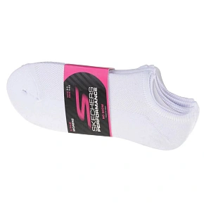 Skechers 3pk Womens Super Stretch Socks S101720-WHT Białe 36-40