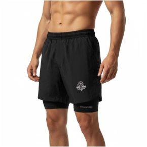 Spodenki Shorty MMA z leginsami czarne DBX Bushido