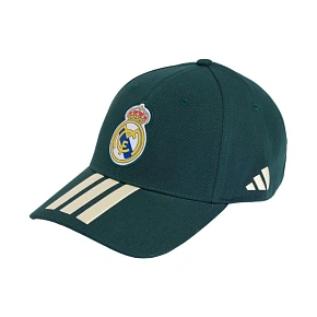 Czapka z daszkiem adidas Real Madryt zielona KQ9573