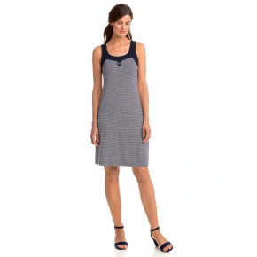 Elegancka wzorzysta sukienka damska 14455 - Vamp