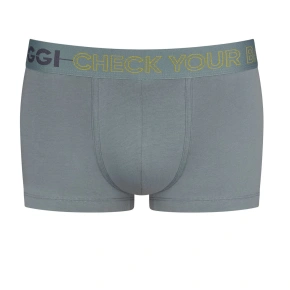 Pánské boxerky men Go Movember Hipster C2P modrá kombinace - Sloggi