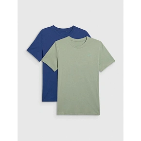 T-shirt męski (ZESTAW KOSZULEK 2 SZT.) 4F 4FRMM00TTSHM2705-91S T-shirt męski (ZESTAW KOSZULEK 2 SZT.) 4F 4FRMM00TTSHM2705-91S