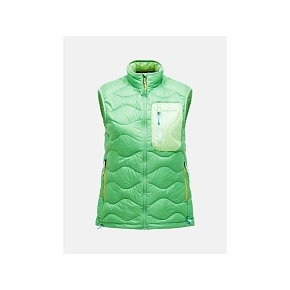 Kamizelka puchowa damska PEAK PERFORMANCE W Helium Utility Down Vest zielony Kamizelka puchowa damska PEAK PERFORMANCE W Helium Utility Down Vest zielony