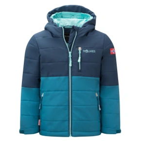 Kurtka zimowa dla dziewczynki/chłopca Trollkids Kids Hemsedal Snow Jacket XT ocieplana niebieska (513-104) Kurtka zimowa dla dziewczynki/chłopca Trollkids Kids Hemsedal Snow Jacket XT ocieplana niebieska (513-104)