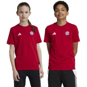 Koszulka dziecięca adidas FC Bayern Monachium czerwona IT4138