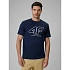 T-shirt regular męski z logo 4F 4FRSS26TTSHM3999-31S