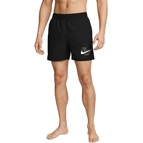 Spodenki kąpielowe Nike Logo Lap 5" Volley czarne NESSG574 001 Spodenki kąpielowe Nike Logo Lap 5" Volley czarne NESSG574 001