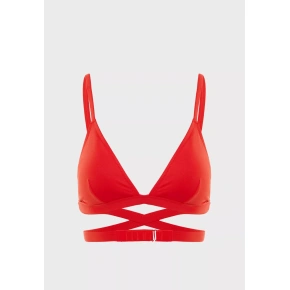 Góra od bikini KW0KW00796-XA7 Czerwony - Calvin Klein