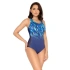 Stroje kąpielowe jednoczęściowe Trendy Sport niebieski - Self