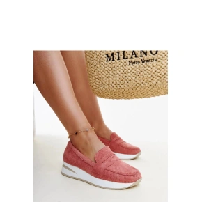 Różowe półbuty G-54 - Solea
