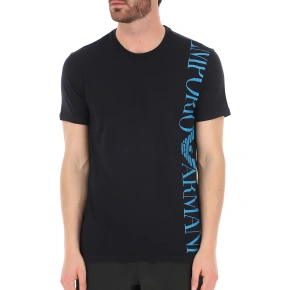 T-shirt męski 211831 1P469 00020 czarny - Emporio Armani