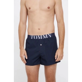 Męskie szorty do spania UM0UM02394 - 0G1 - Granatowy - Tommy Hilfiger