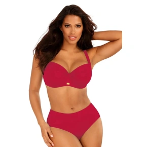 Damski dwuczęściowy strój kąpielowy New Trends 17 S995D1-6 czerwony - Self