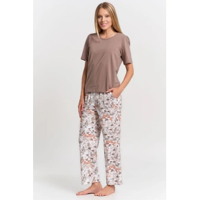 Piżama damska PDD4900-026 beżowa - Moraj