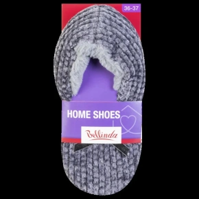 Domácí bačkůrky HOME SHOES Tmavě šedá - BELLINDA