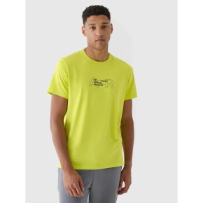 T-shirt regular z nadrukiem męski 4F 4FRAW24TTSHM2299-45S pánské T-shirt regular z nadrukiem męski 4F 4FRAW24TTSHM2299-45S pánské