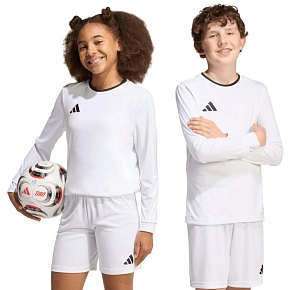 Adidas Entrada 26 Kids Koszulka z długim rękawem biała KF5874