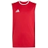 Koszulka dziecięca adidas Entrada 26 bez rękawów czerwona KB3937