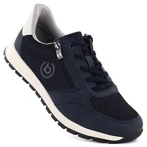 Sneakersy męskie lekkie na suwak granatowe Bugatti 325-ATL02-2500-4100 Sneakersy męskie lekkie na suwak granatowe Bugatti 325-ATL02-2500-4100