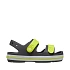 Sandały dla dzieci Crocs Crocband Cruiser grafitowo-żółte 209423 1NJ 32-33