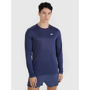 Longsleeve do biegania szybkoschnący męski 4F 4FWSS25TFLOM326-22S