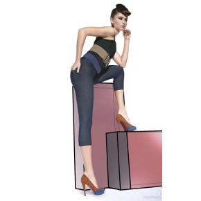 Krótkie legginsy damskie Belinda - Bas Bleu