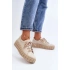 Damskie buty sportowe 2919 Beige - ZAZOO.