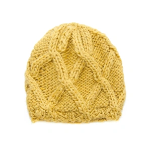 Czapka damska cz13209 żółta - Art Of Polo