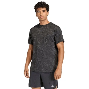 Koszulka męska adidas D4T Power Aop Tee czarna KF3097 pánské Koszulka męska adidas D4T Power Aop Tee czarna KF3097 pánské