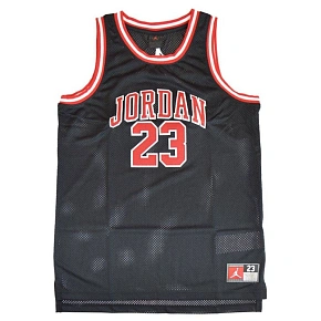 Koszulka koszykarska dziecięca Air Jordan Junior Michael Jordan 23 Czarna - 95A773-023 Koszulka koszykarska dziecięca Air Jordan Junior Michael Jordan 23 Czarna - 95A773-023