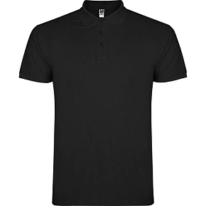 Koszulka POLO z krótkim rękawem czarna Koszulka POLO z krótkim rękawem czarna