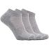 Skechers 3pk Unisex Terry Qtr Crew S111035-039 Szare 35-38