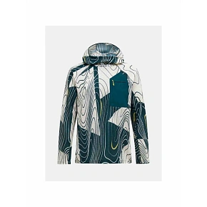 Bluza męska PEAK PERFORMANCE M Freelight Aop Polartec Alpha Hood kolor multikolor pánské Bluza męska PEAK PERFORMANCE M Freelight Aop Polartec Alpha Hood kolor multikolor pánské
