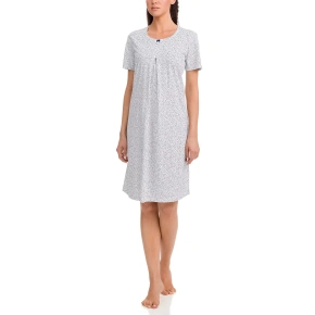 Koszula nocna damska 12371-180 biało-niebieska - Vamp