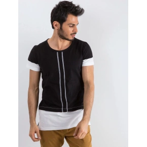 Koszulka męska z wstawkami NT009 - FPrice