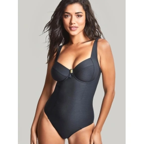 Damski jednoczęściowy strój kąpielowy Marianna Balcony Swimsuit SW1590 Black - Panache
