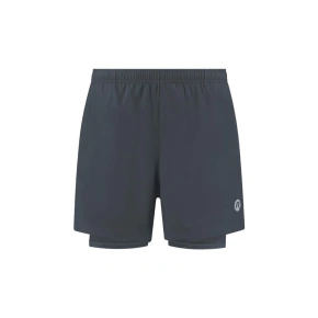 Rogelli spodenki męskie 2w1 ESSENTIAL szare 3XL Rogelli spodenki męskie 2w1 ESSENTIAL szare 3XL