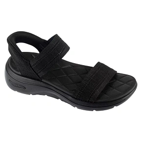 Skechers Slip-Ins: GO Walk Arch Fit 2.0 Sandal - Kennedy 140844-BBK Czarne 36 Skechers Slip-Ins: GO Walk Arch Fit 2.0 Sandal - Kennedy 140844-BBK Czarne 36
