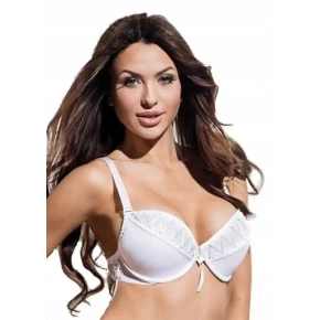 Biustonosz push-up Buduar biały - Hamana