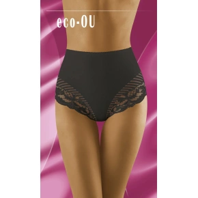 Damskie majtki Eco-OU w kolorze czarnym - Wolbar