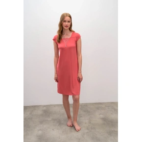 Damska koszula nocna 16153 - Koralowy - Vamp