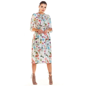 Sukienka dzienna model M201 kwiatowy wzór Infinite You