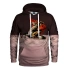 Unisex bluza z kapturem Deer Water Bonaparte H-K AFD947 old pink - Flike